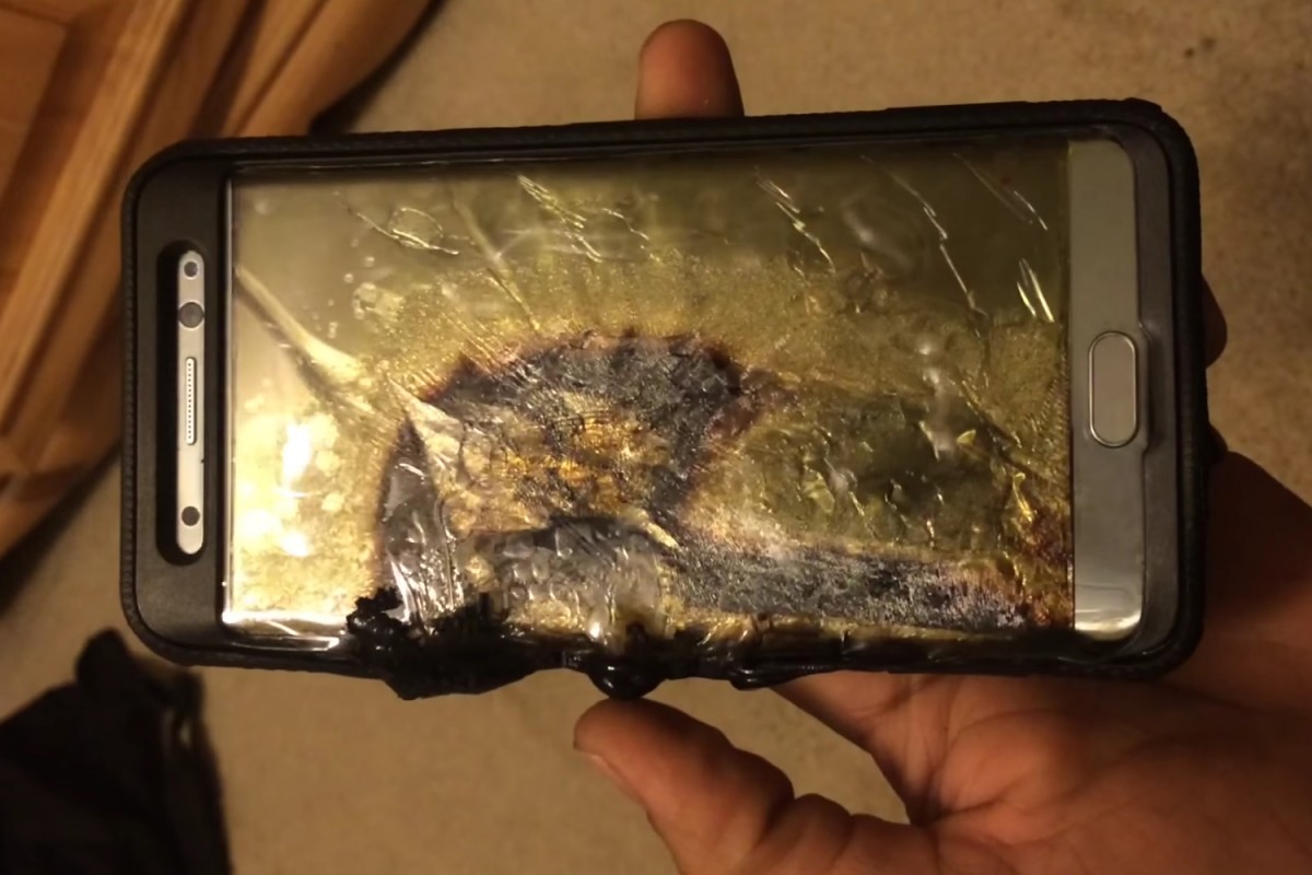 Samsung Galaxy Note 7 bị nổ